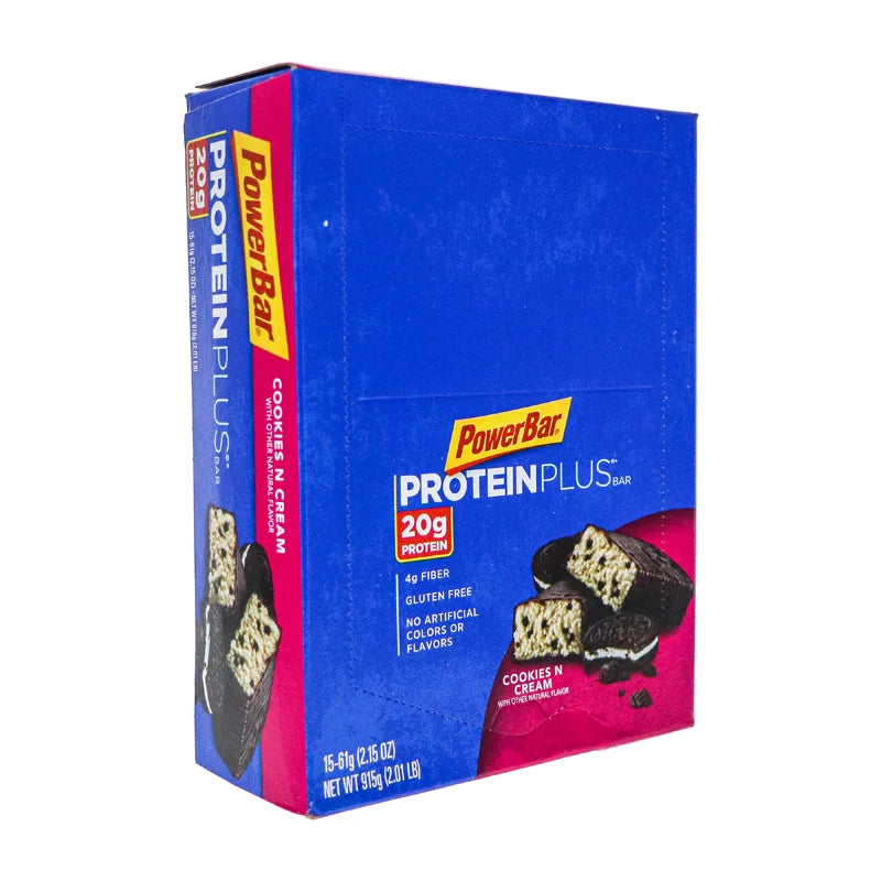 Powerbar Protein Plus Cookies & Cream 15 Count - 2.15 oz image 1