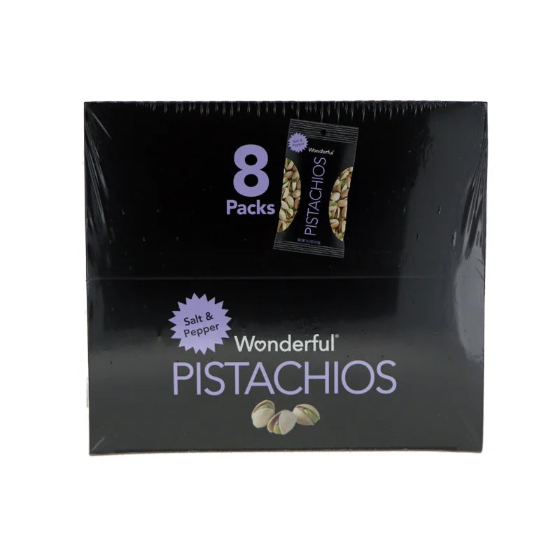Wonderful Pistachios Salt & Pepper Pistachios 8 Count - 4.5 oz image 0