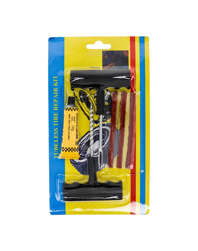 8 Piece Tubeless Tire Repair Kit - 1 Count Only image 0