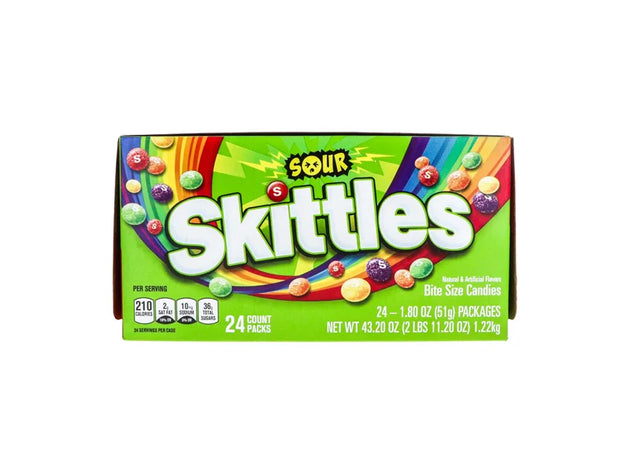 Skittles Sour Candy 24 Count - 1.8 oz image 0