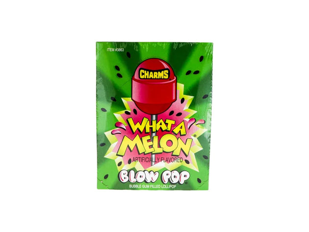 Charms Blow Pops What-A-Melon Flavor - 48 Count image 0