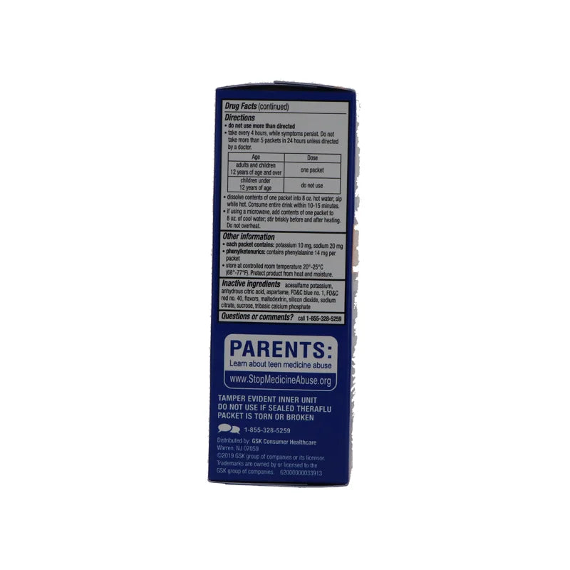 Theraflu Daytime Berry W / menthol - (Pack of 6) image 2