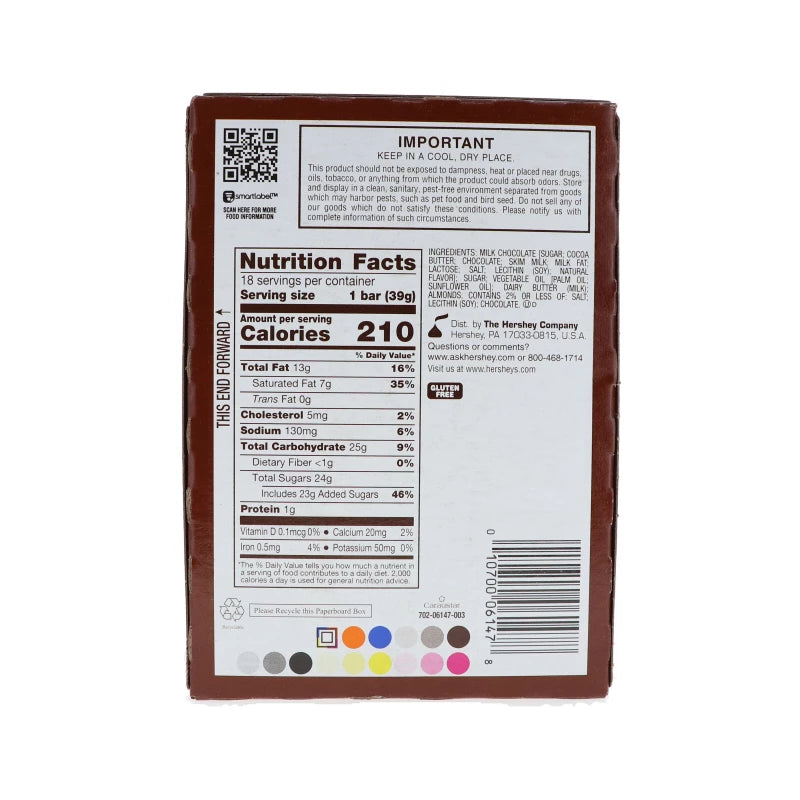 Heath Milk Chocolate English Toffee Bars 18 Count - 1.4 oz image 2