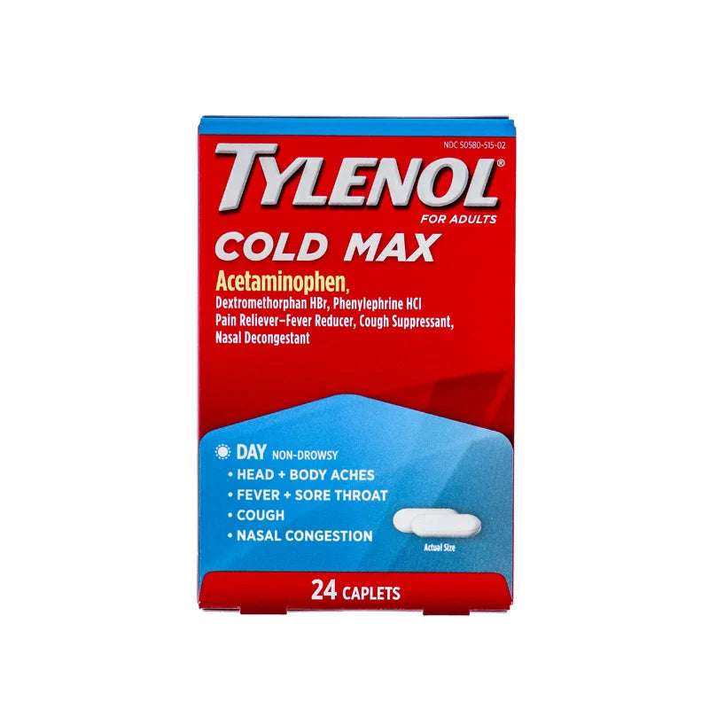 Tylenol Cold Multi-Symptom Daytime Non - Drowsy 24 Capsules image 0