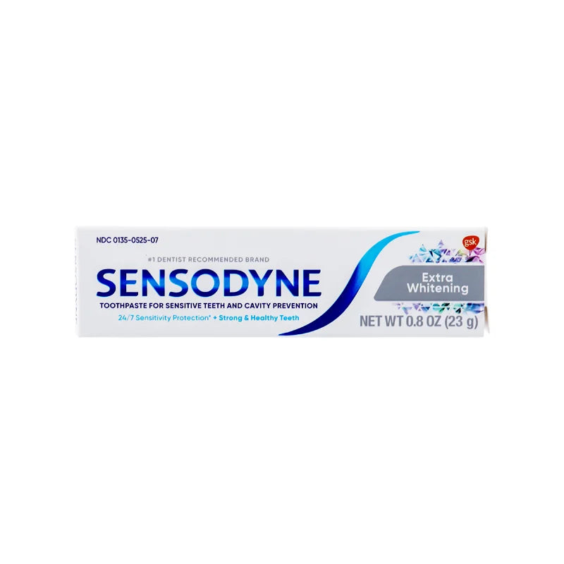 Sensodyne Extra Whitening Toothpaste 0.8 oz image 0