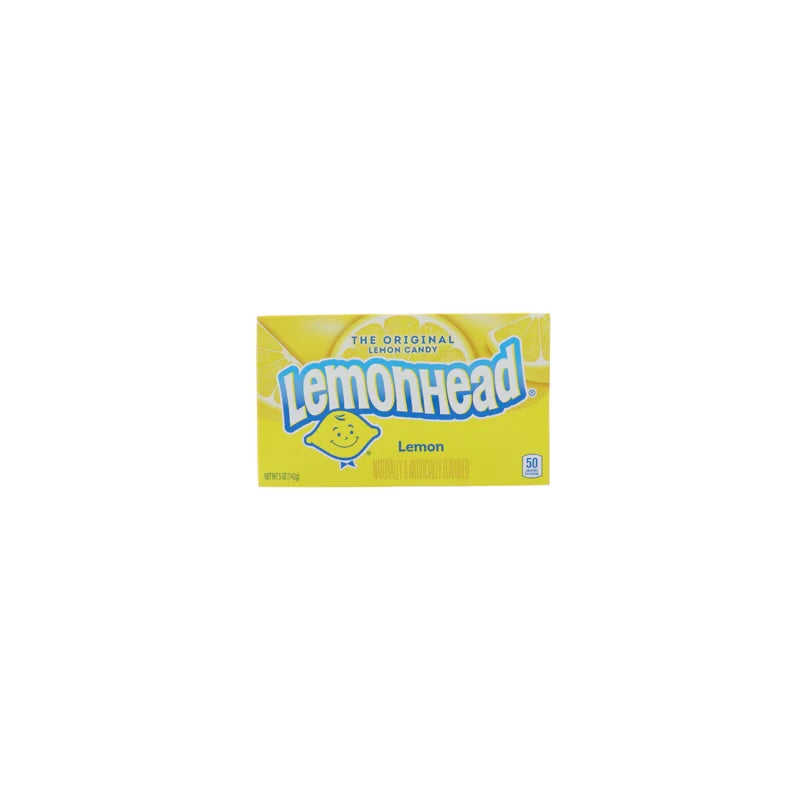 The Original Lemonhead Lemon Candy Theater Box 5 oz image 0