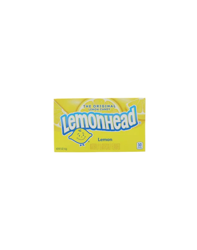 The Original Lemonhead Lemon Candy Theater Box 5 oz image 0