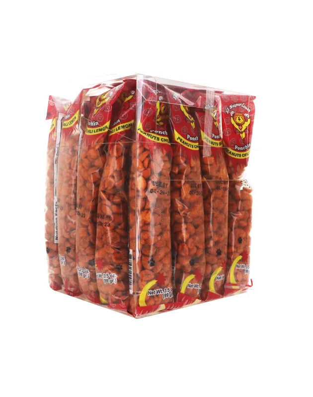 El Super Leon, Peanuts Chili Lemon - Tube 24 Count - 3.5 oz image 0