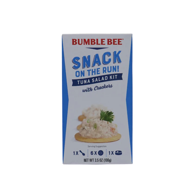 Bumble Bee Snack On The Run Tuna Salad Kit with Crackers 3.5 oz image 0