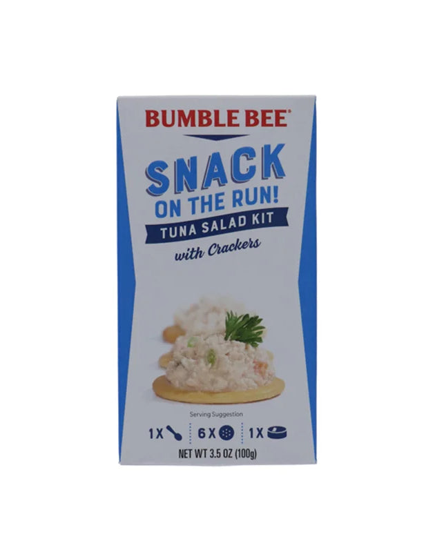Bumble Bee Snack On The Run Tuna Salad Kit with Crackers 3.5 oz image 0