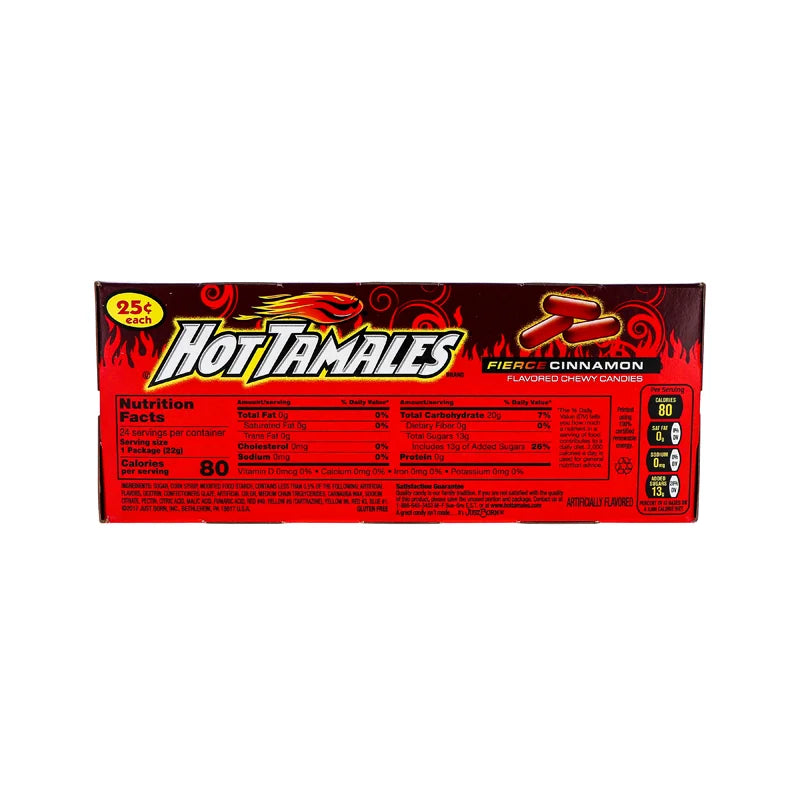 Hot Tamales 25C Fierce Cinnamon 24 Count - 0.78 oz image 2