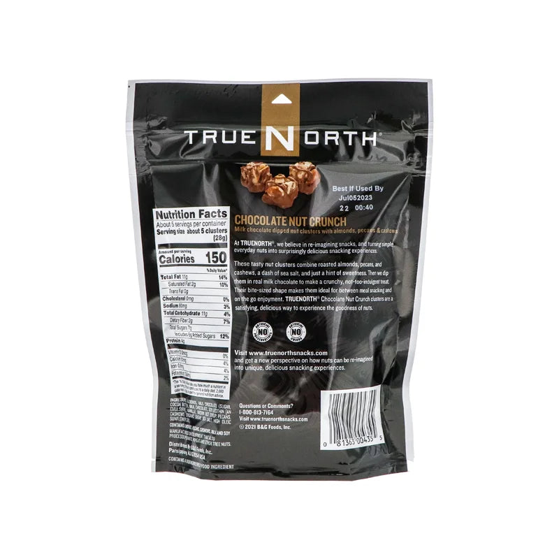 True North Gluten Free Chocolate Nut Crunch Bag 5 oz image 1