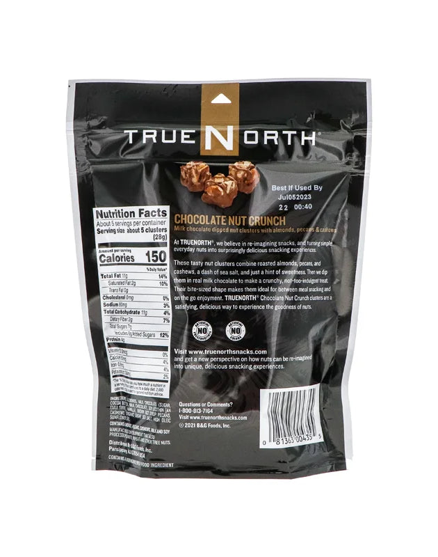 True North Gluten Free Chocolate Nut Crunch Bag 5 oz image 0