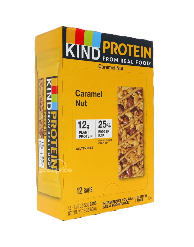 Kind Protein Toasted Caramel Nut Bar 12 Count - 1.76 oz image 0