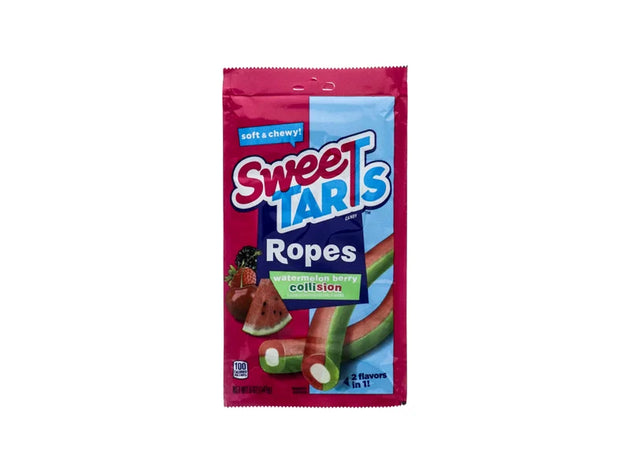 Sweetarts Rope Peg Watermelon Berry Collision 12 Count - 5 oz image 0