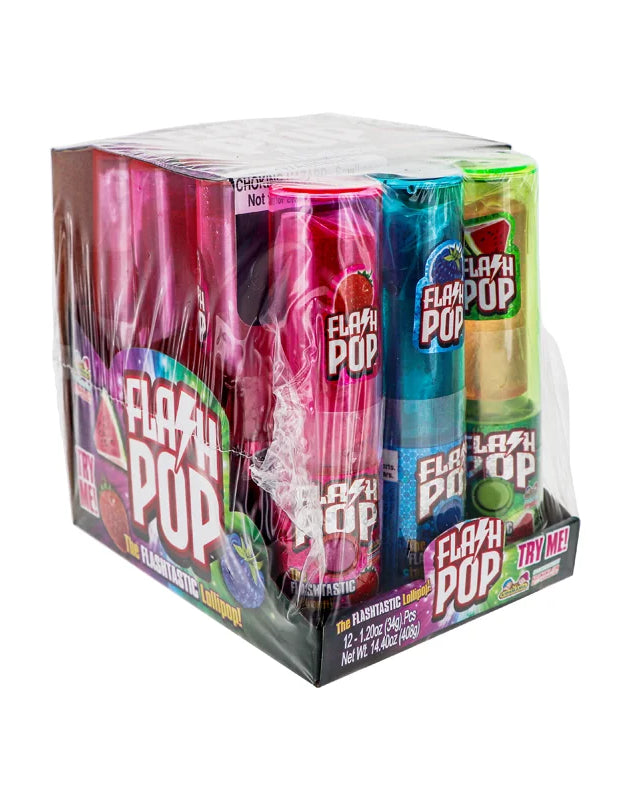 Kidsmania Flash Pop Novelty Lollipop - (Pack of 12) image 0