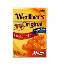 Werthers Original Sugar-Free Minis Caramel Hard Candy 12 Count - 1.48 oz image 1