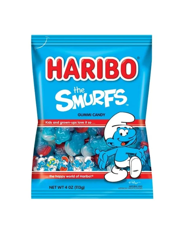 Haribo Gummies the Smurfs 12 Count - 4 oz image 0