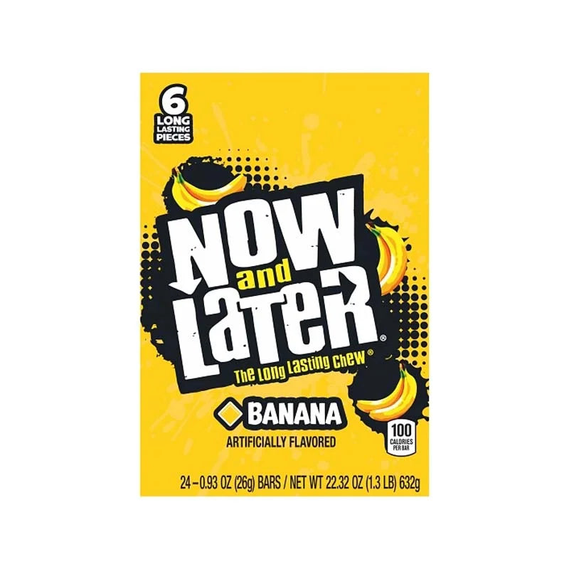 Now & Later Changemakers Banana 24 Count - 6 Pieces image 0
