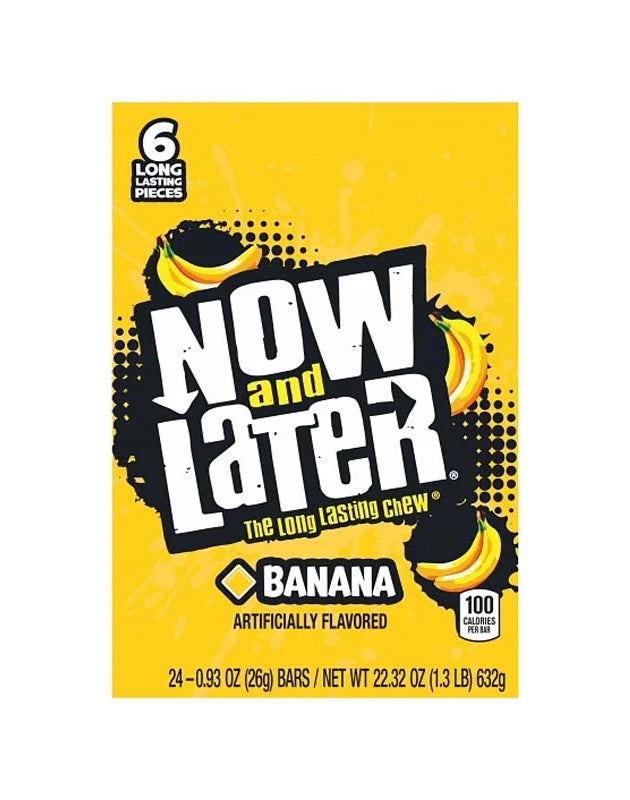 Now & Later Changemakers Banana 24 Count - 6 Pieces image 0
