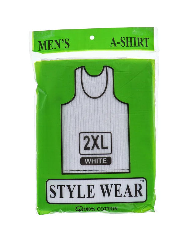 Muscle Shirt - White 2 XL - 1 Count Only image 0