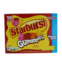 Starburst Original Gummies Candy 15 Count - 3.5 oz image 0