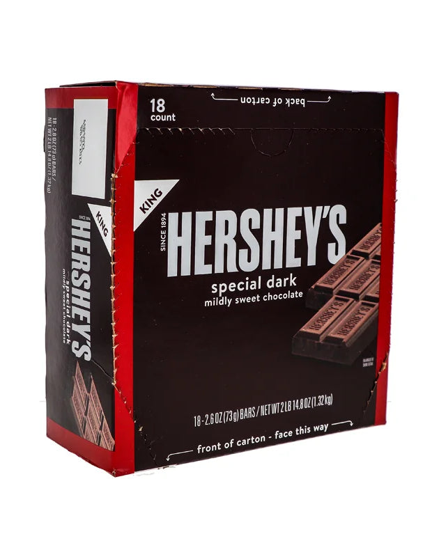 Hershey King Size Special Dark Candy Bar 18ct/2.6oz image 0