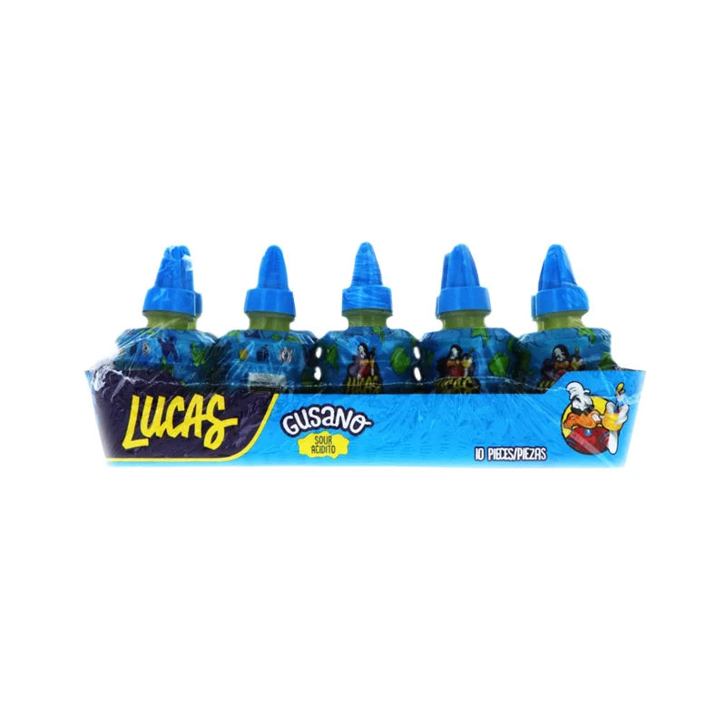 Lucas Gusano Sour 10 Count - 1.34 oz image 0