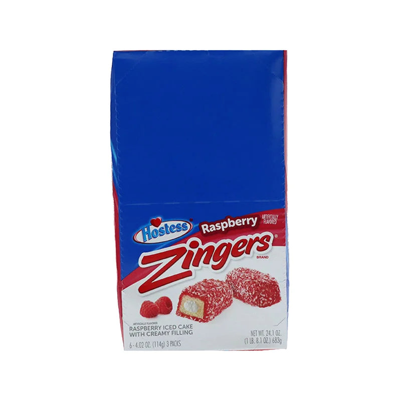 Hostess Zinger Raspberry 6 Count - 4.02 oz image 0