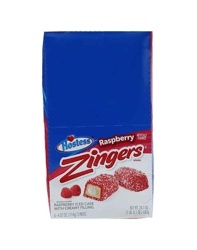 Hostess Zinger Raspberry 6 Count - 4.02 oz image 0