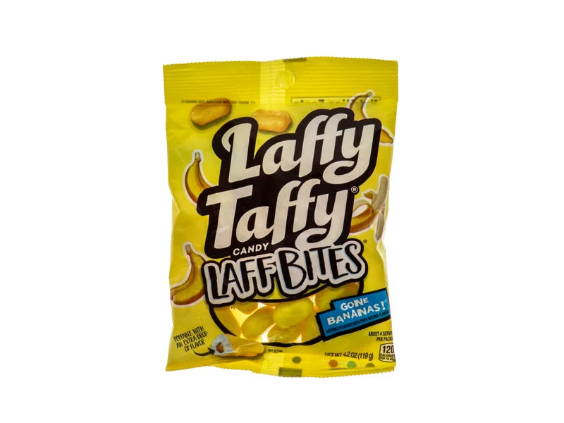 Laffy Taffy Laff Bite Peg Gone Banana 12 Count - 4.2 oz image 0