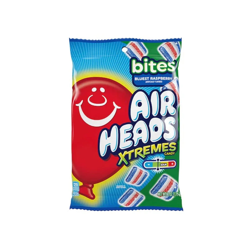 Airheads Xtreme Peg Blue Raspberry Belt 12 Count - 6 oz image 0