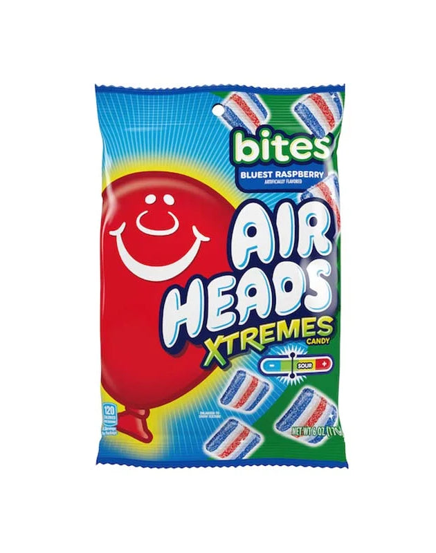 Airheads Xtreme Peg Blue Raspberry Belt 12 Count - 6 oz image 0