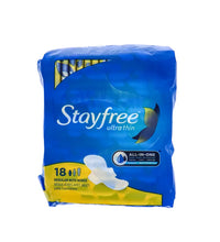 Stayfree Ultra Thin Pads With Wings 18 Count image 0