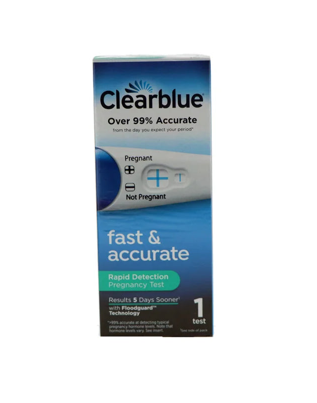 Clearblue Rapid Detection Pregnancy Test 1 Pack image 0