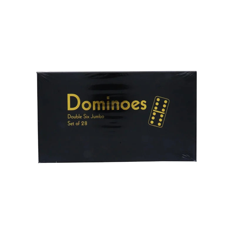 Dominoes Double Six Jumbo Set of 28 White - 1 Count Only image 0