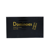 Dominoes Double Six Jumbo Set of 28 White - 1 Count Only image 0