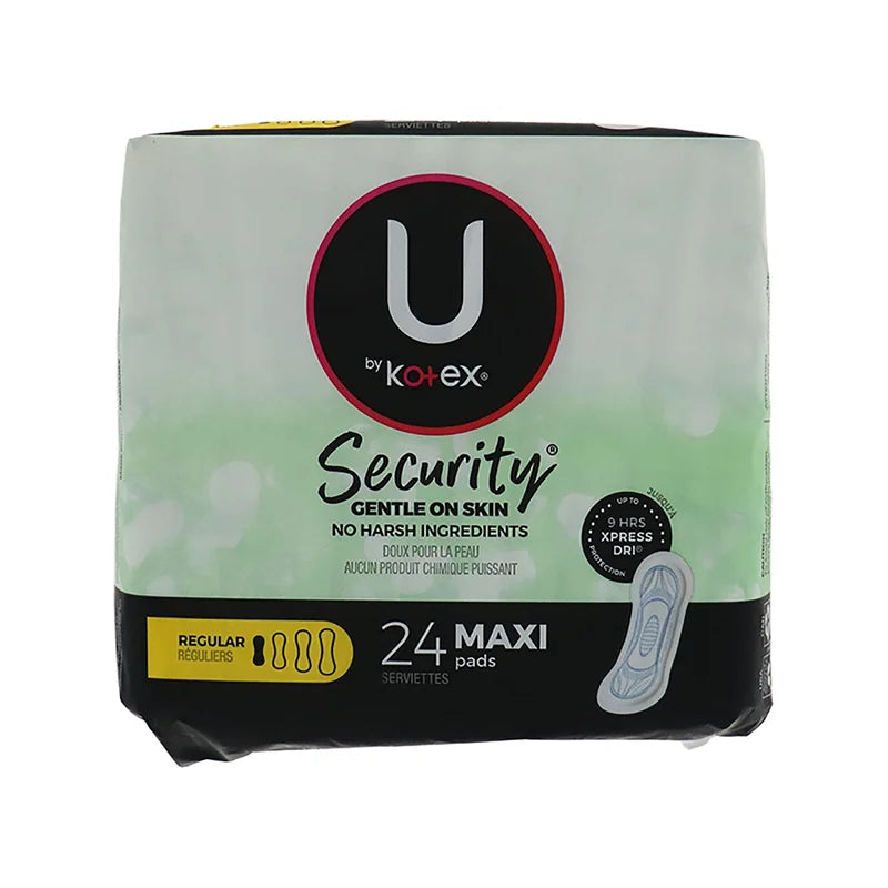 Kotex Regular Maxi Pads - 24 Count image 0