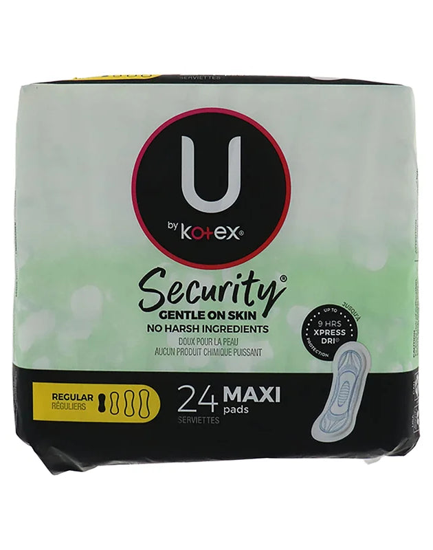 Kotex Regular Maxi Pads - 24 Count image 0