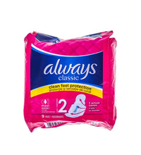 Always Maxi Classic Pads with Wings 9 Count image 0