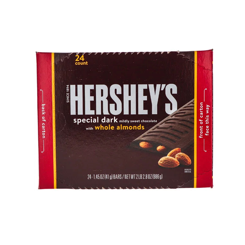 Hershey Special Dark With Almonds 24/1.45Oz image 0