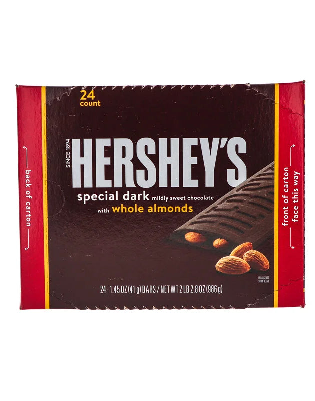 Hershey Special Dark With Almonds 24/1.45Oz image 0