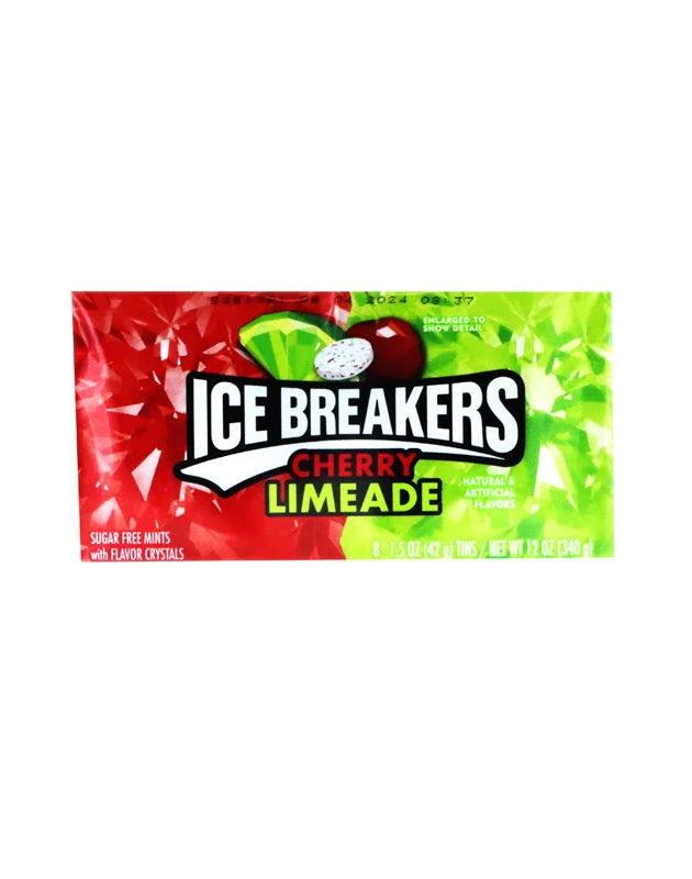 Ice Breakers Cherry Limeade Mints Can 8 Count - 1.5 oz image 0