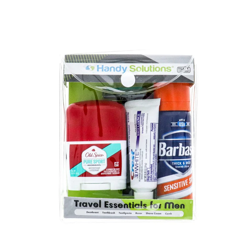 Handy Solutions Travel Kit Men's, 1 Count Only image 0
