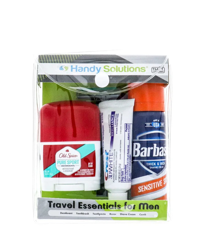 Handy Solutions Travel Kit Men's, 1 Count Only image 0