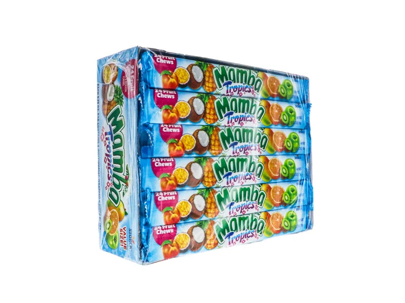 Mamba King Size Tropics Fruit Chews 24 Count - 3.73 oz image 1