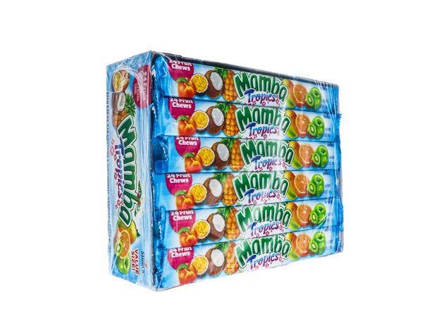 Mamba King Size Tropics Fruit Chews 24 Count - 3.73 oz image 0