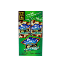Blue Diamond Almonds Wasabi & Soy Flavored Snack Tube 12 Count - 1.5 oz image 0