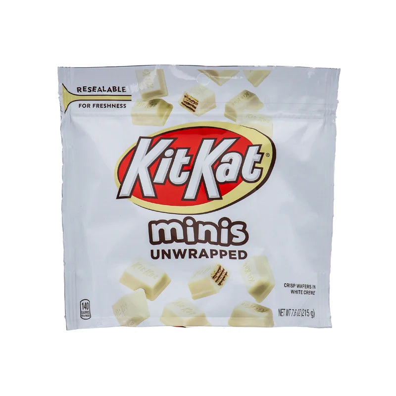 KIT KAT White Creme Unwrapped Minis 7.6 oz image 0
