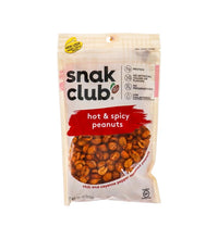 Snak Club Hot & Spicy Peanuts - Peg 6 Count - 7.50 oz image 0